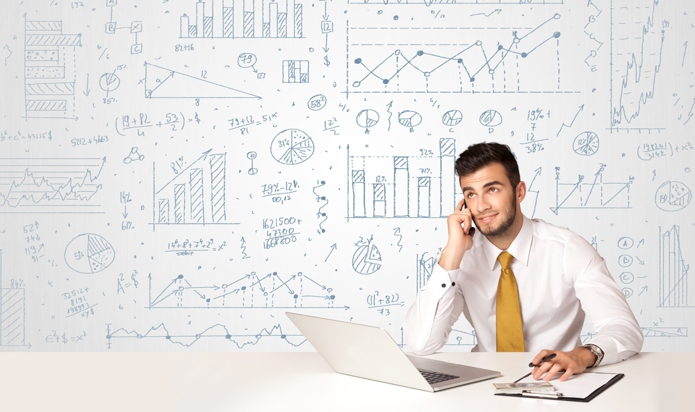 Man at laptop building a B2B sales outreach framework for lead generation and outbound prospecting growth